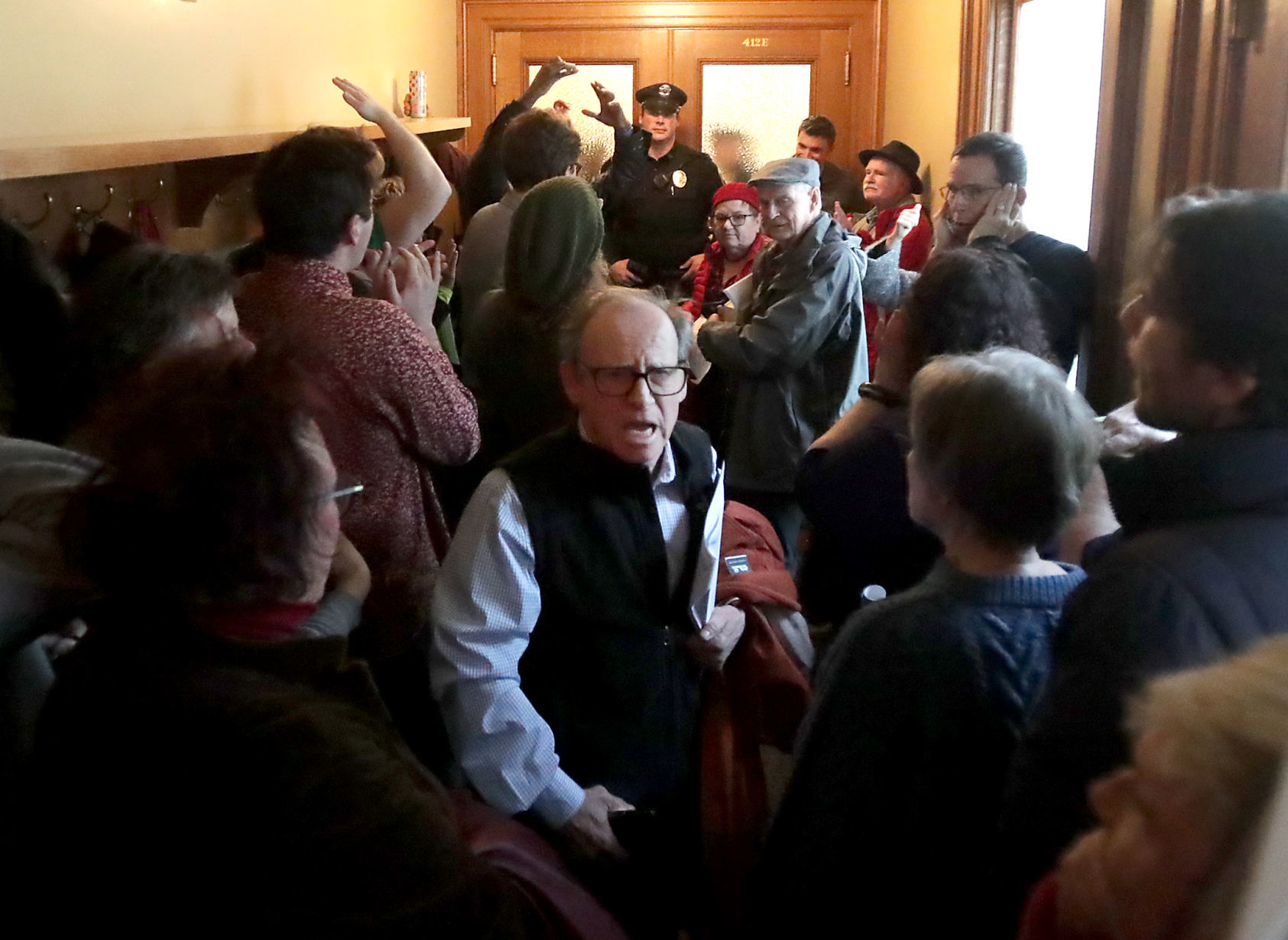 Protesters target GOP lame-duck session